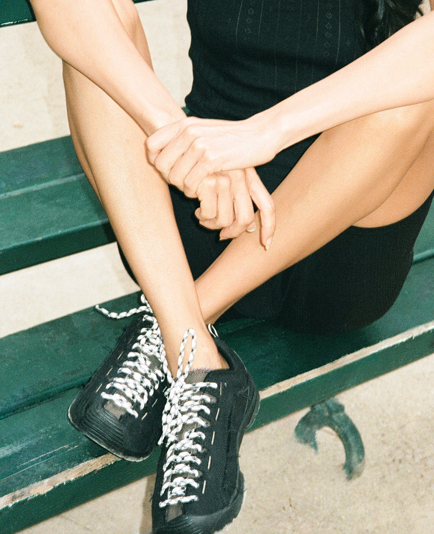Women's Jasper Split Skall Studio Sneaker  |  Skall Black