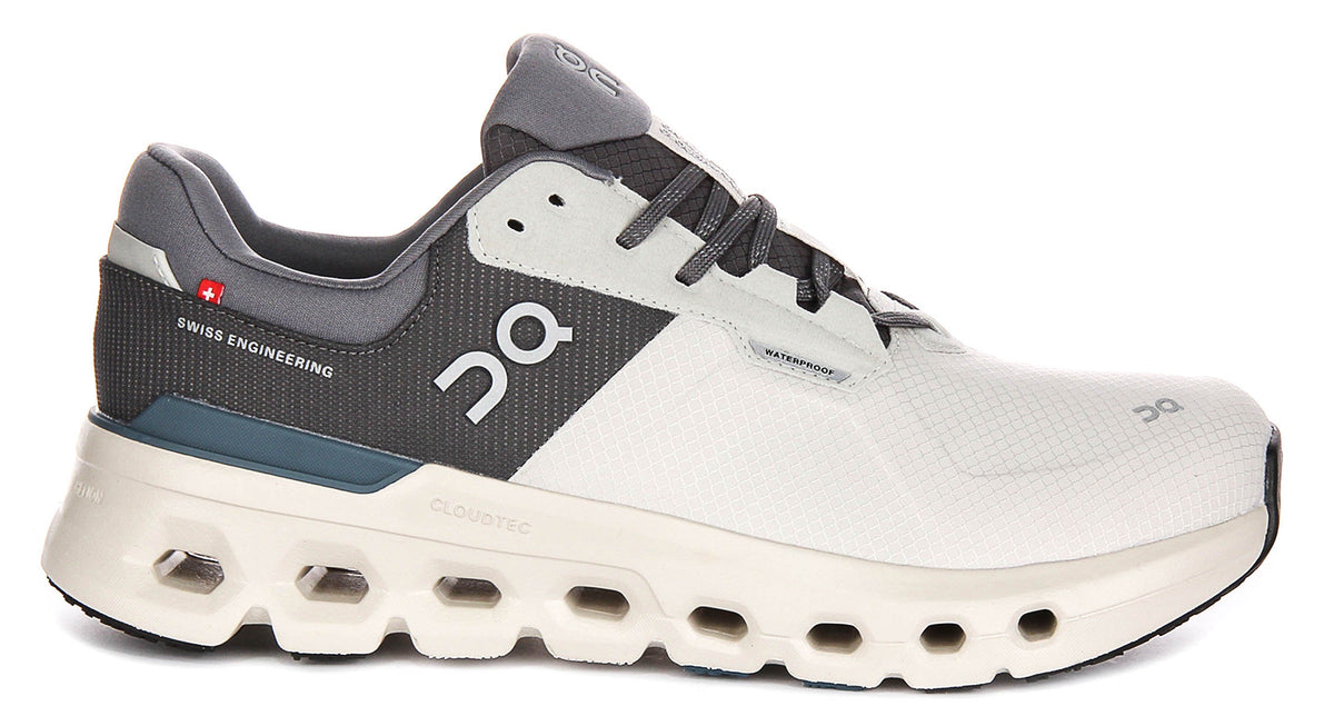 On Running Cloudrunner 2 Waterproof In Grey For Men