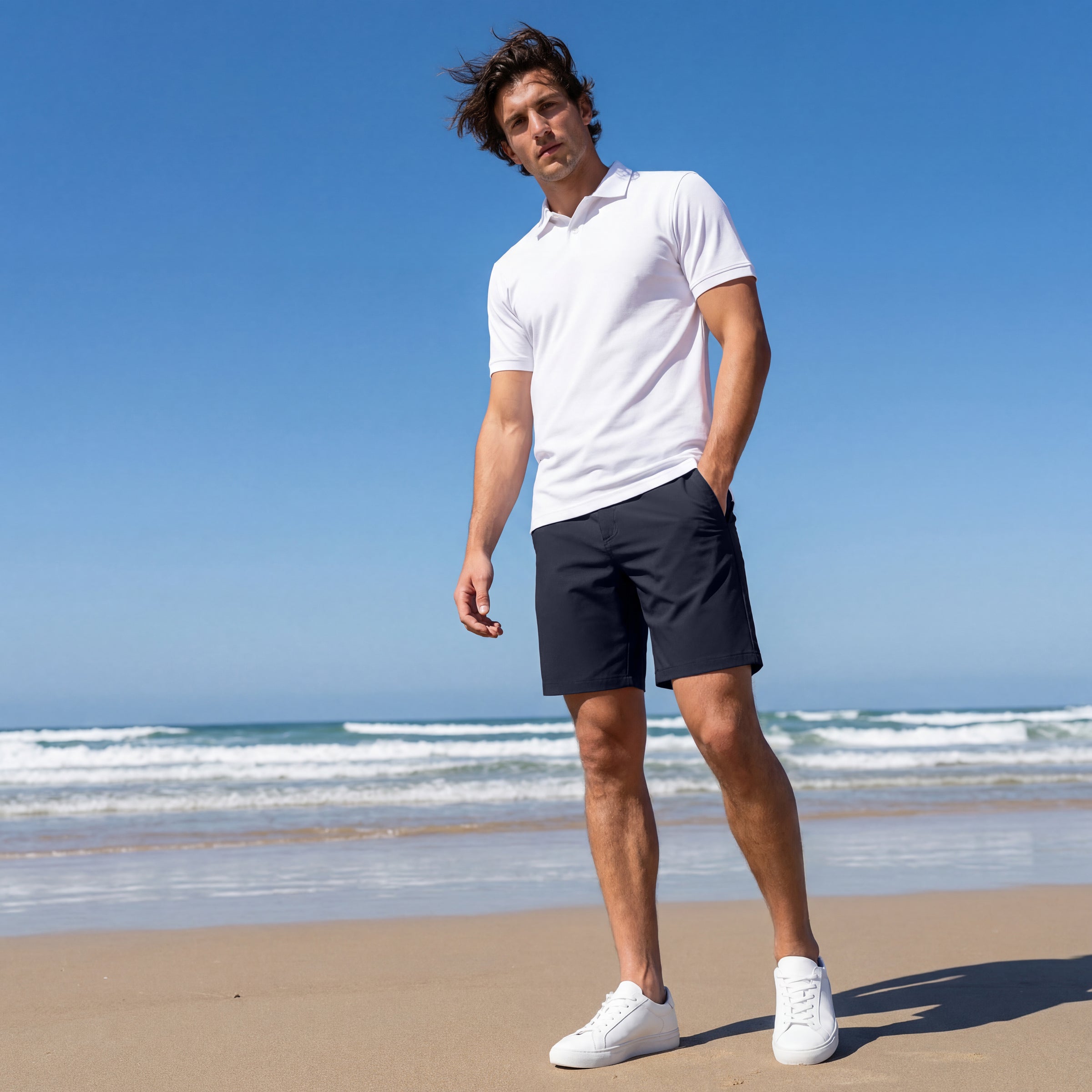 Jetsetter Tech Short 7" -- Deep Blue